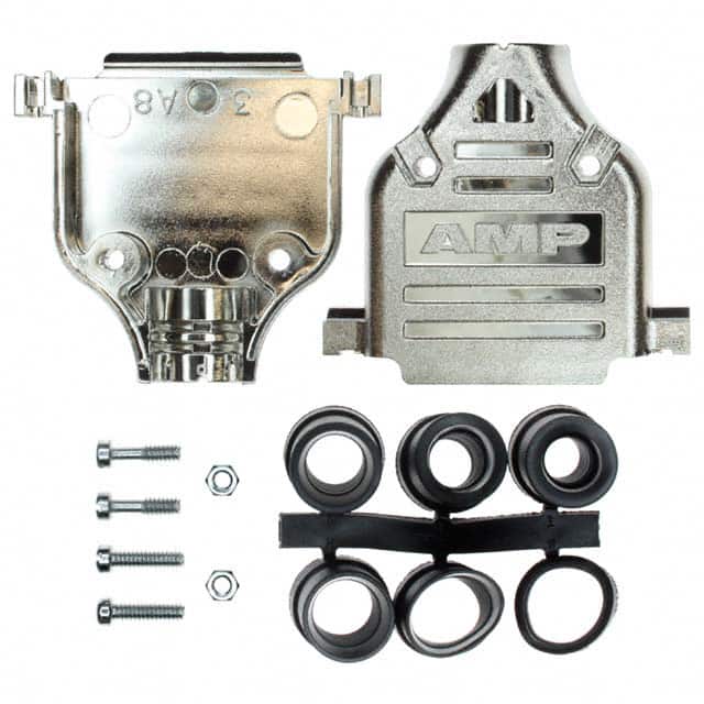 748677-3 CONN BACKSHELL 25POS 180DEG SHLD