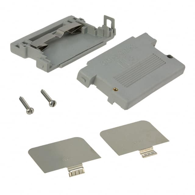 3357-5137 CONN BACKSHELL 37POS 180DEG SHLD
