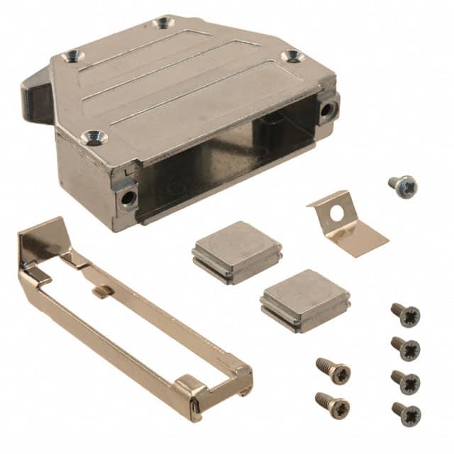 165X11679X CONN BACKSHELL 25P 40/180DEG SHD