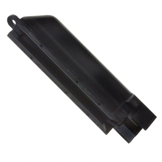 552760-1 CONN BACKSHELL 50POS 90DEG BLACK