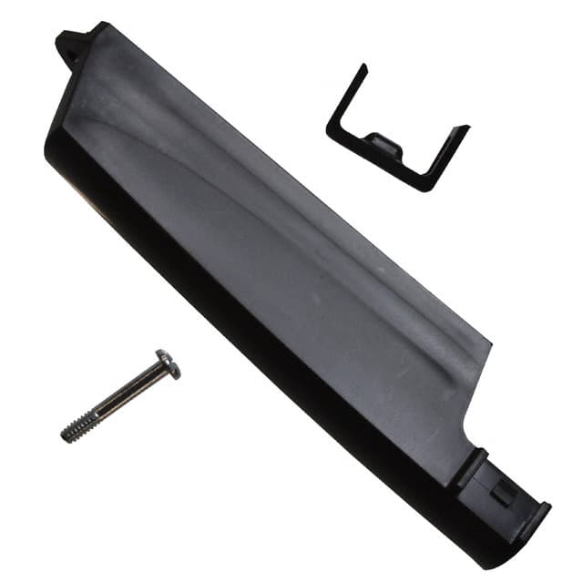 5552560-5 CONN BACKSHELL 50POS 90DEG BLACK