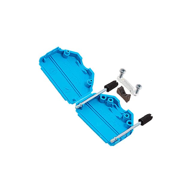 ACOV-SUB-25NB16 CONN BACKSHELL 25POS 180DEG BLUE
