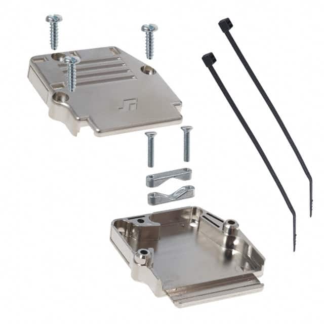 863093C25MLF CONN BACKSHELL 25POS 90DEG SHLD