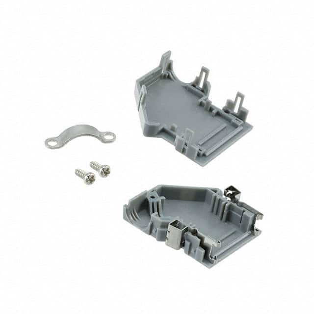 FI-2015-CVS(50) CONN BACKSHELL 15POS 90DEG GRAY
