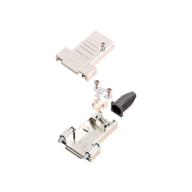 ACOV-SUB-09MB30 CONN BACKSHELL 9POS 180DEG SHLD