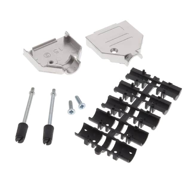 ACOV-SUB-15MB41 CONN BACKSHELL 15POS 180DEG SHLD