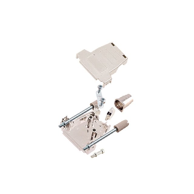 ACOV-SUB-15MB11 CONN BACKSHELL 15P 90/180DEG SHD