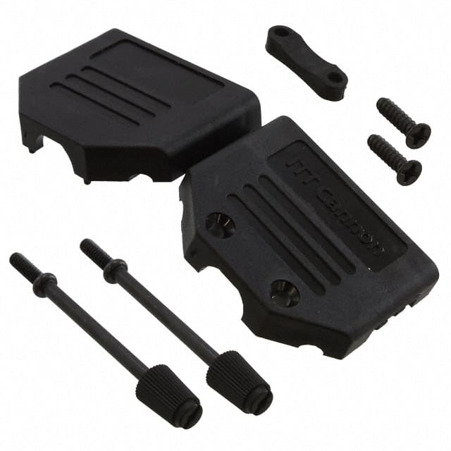 DABS-15 CONN BACKSHELL 15POS 180DEG