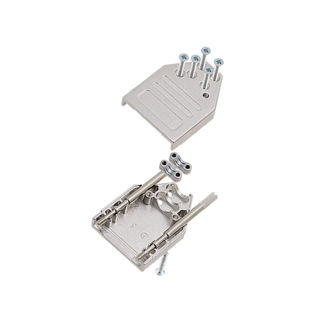 ACOV-SUB-09MB38 CONN BACKSHELL 9POS 180DEG SHLD
