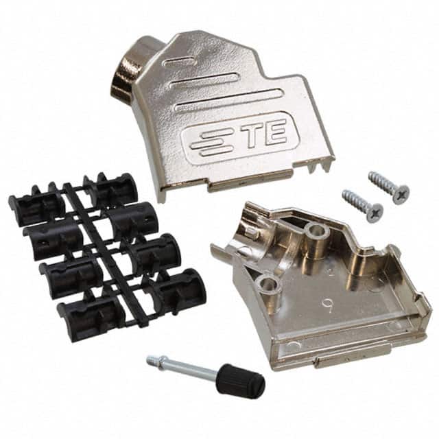 2198618-9 CONN BACKSHELL 9P 45DEG SHLD SLV