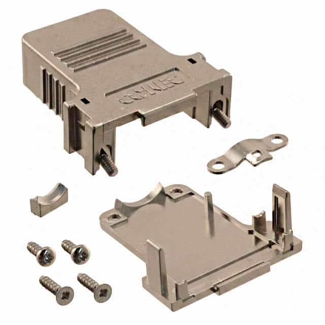 165X13479X CONN BACKSHELL 15POS 180DEG SHLD