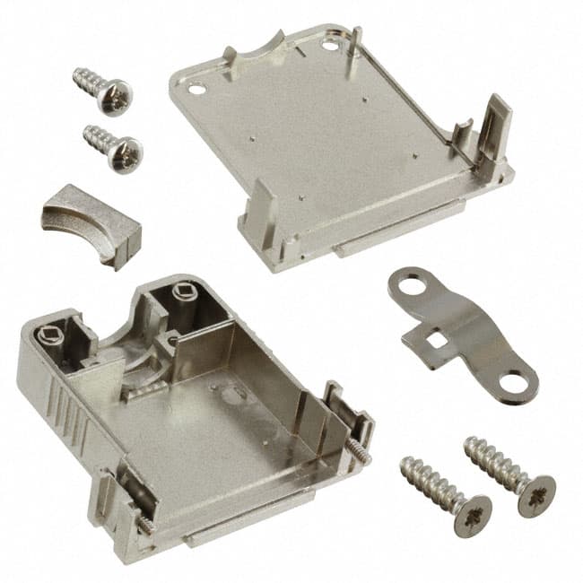 165X13489X CONN BACKSHELL 25POS 180DEG SHLD