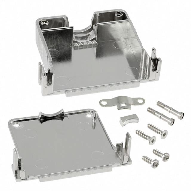 165X13499X CONN BACKSHELL 37POS 180DEG SHLD