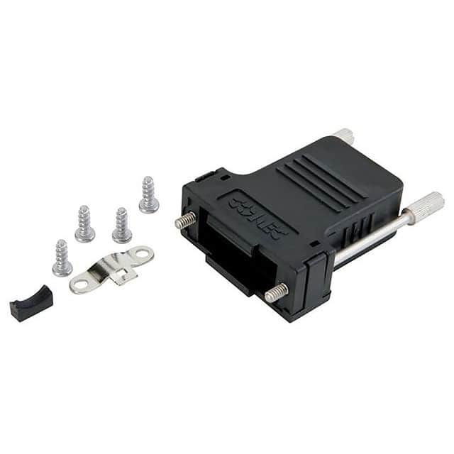 165X13509X CONN BACKSHELL 50POS 180DEG SHLD