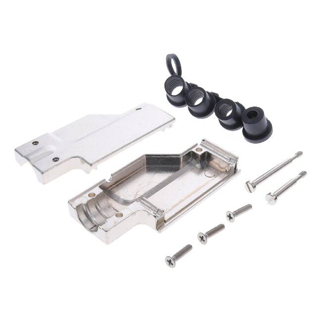 ACOV-SUB-25MB3 CONN BACKSHELL 25POS 90DEG SHLD