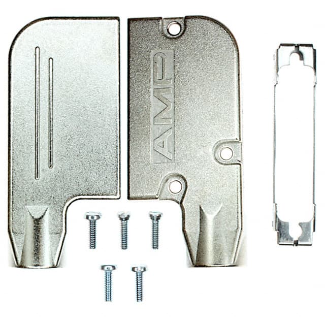 745653-5 CONN BACKSHELL 25POS 90DEG SHLD