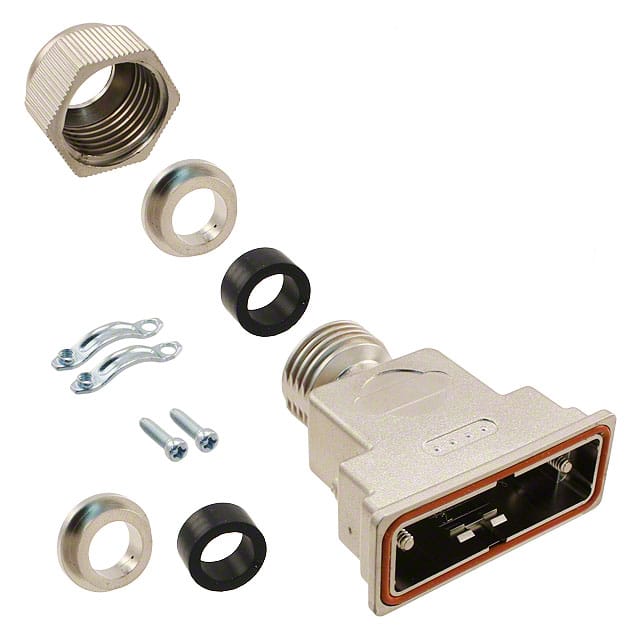 09670150538 CONN BACKSHELL 15POS 180DEG SHLD