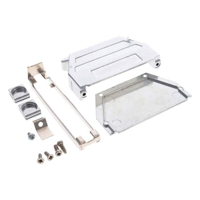 165X11689X CONN BACKSHELL 37P 40/180DEG SHD