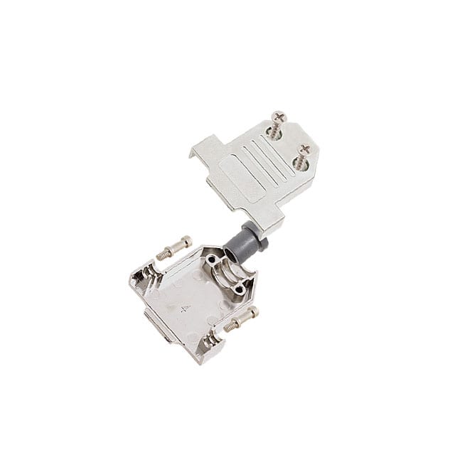 ACOV-SUB-15MB1 CONN BACKSHELL 15POS 180DEG SHLD