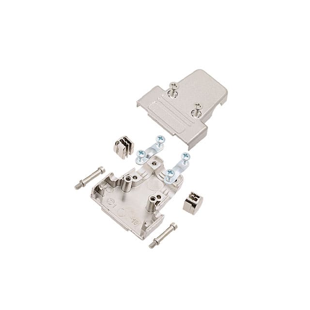 ACOV-SUB-15MB20 CONN BACKSHELL 15P 45/180DEG SHD