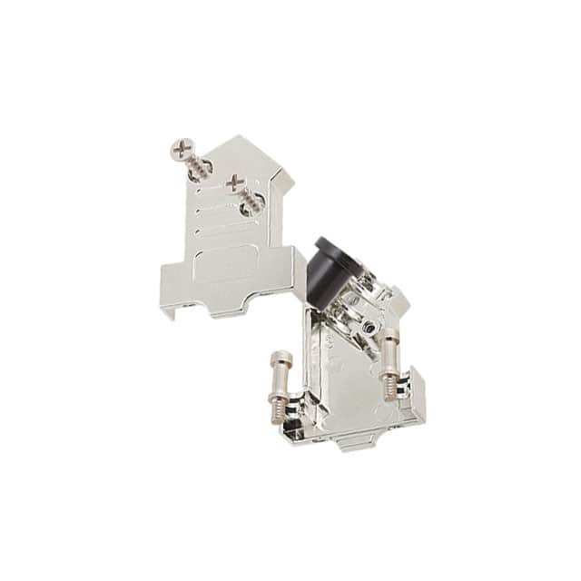 ACOV-SUB-09MB2 CONN BACKSHELL 9P 45DEG SHLD SLV