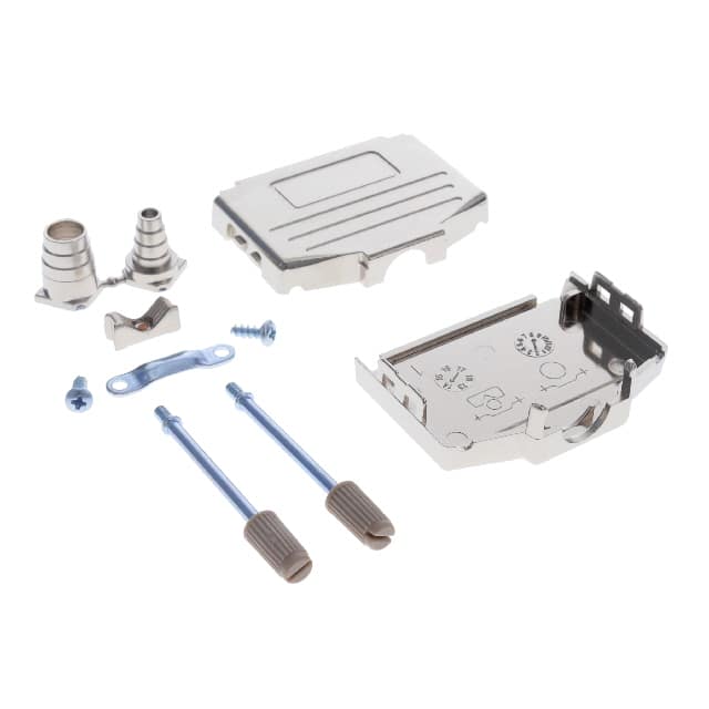 ACOV-SUB-25MB10 CONN BACKSHELL 25POS 180DEG SHLD