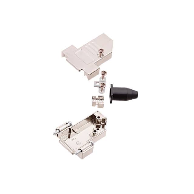 ACOV-SUB-09MB34 CONN BACKSHELL 9P 45DEG SHLD SLV