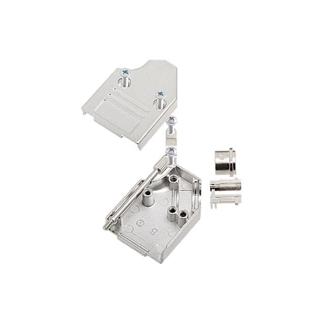 ACOV-SUB-09MB27 CONN BACKSHELL 9P 35DEG SHLD SLV