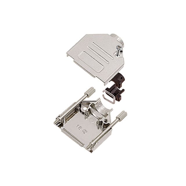 ACOV-SUB-15MB40 CONN BACKSHELL 15POS 180DEG SHLD
