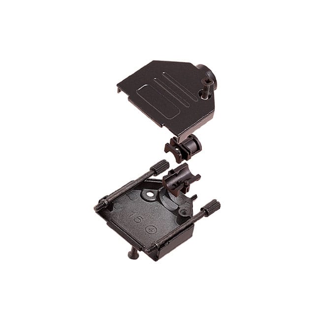 ACOV-SUB-15MB24 CONN BACKSHELL 15POS 180DEG SHLD