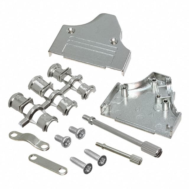 ACOV-SUB-25MB27 CONN BACKSHELL 25POS 35DEG SHLD
