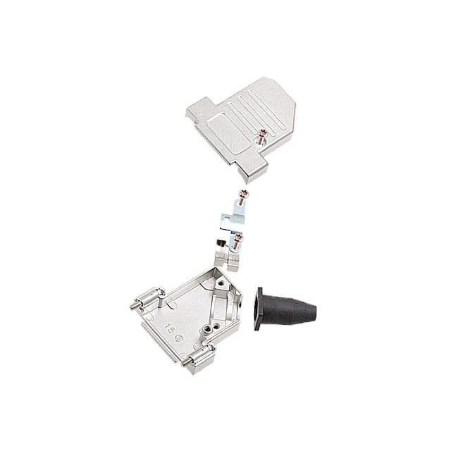 ACOV-SUB-15MB33 CONN BACKSHELL 15POS 45DEG SHLD