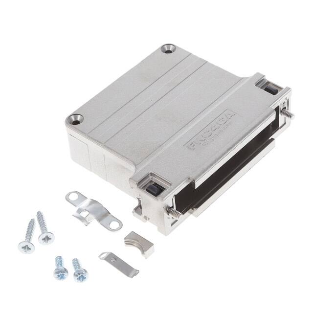 1727040178 CONN BACKSHELL 37POS 180DEG SHLD