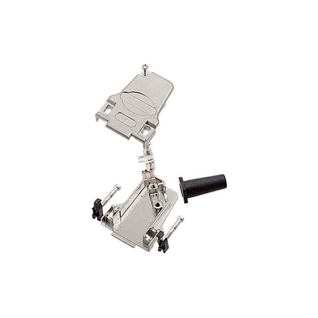 ACOV-SUB-09MB43 CONN BACKSHELL 9P 45DEG SHLD SLV