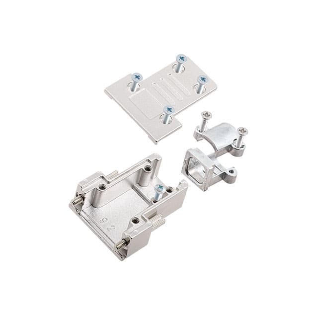 ACOV-SUB-09MB7 CONN BACKSHELL 9POS 180DEG SHLD