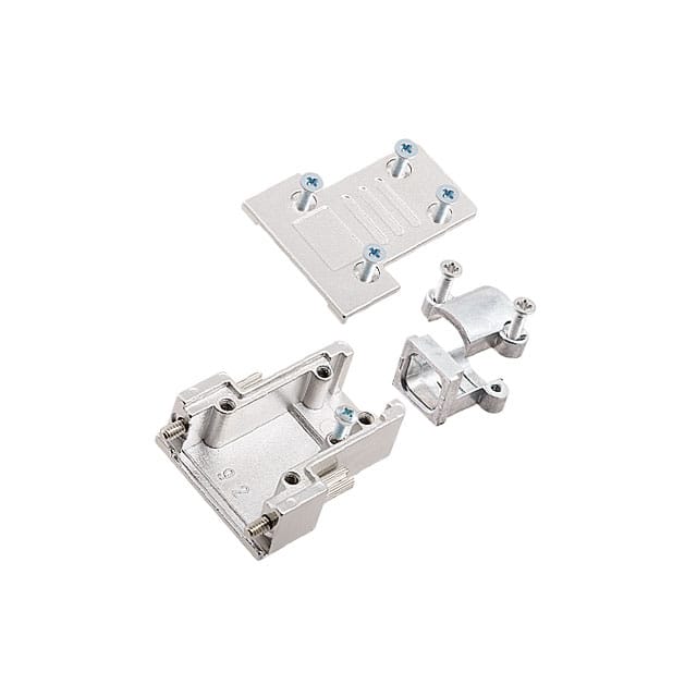 ACOV-SUB-09MB8 CONN BACKSHELL 9POS 180DEG SHLD