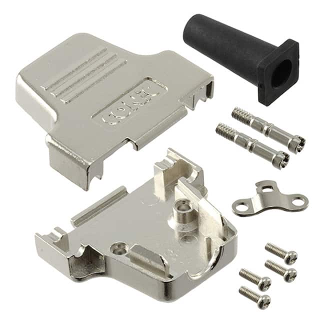 165X17419X CONN BACKSHELL 15POS 180DEG SHLD