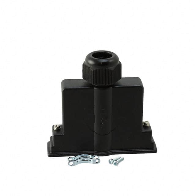 1727040198 CONN BACKSHELL 37POS 180DEG BLK