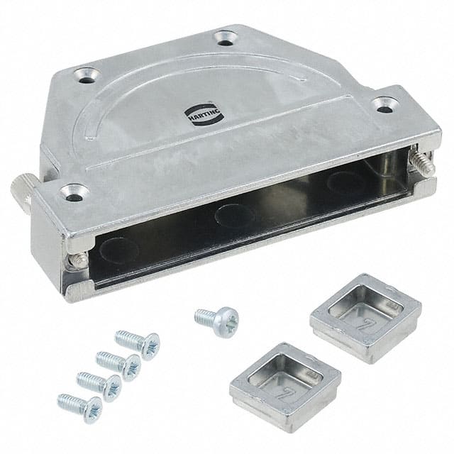 61030010018 CONN BACKSHELL 37P 40DEG/180DEG