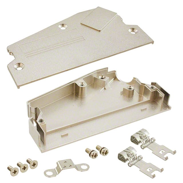 103A0-C500-00 CONN BACKSHELL 100POS 60DEG SHLD