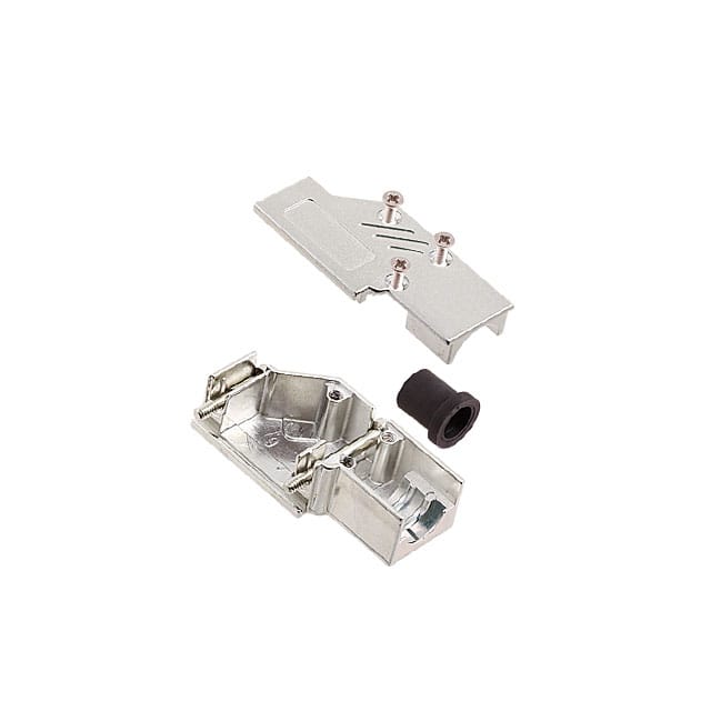 ACOV-SUB-09MB3 CONN BACKSHELL 9P 90DEG SHLD SLV