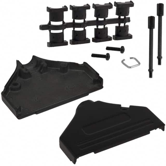 970-037-040R011 CONN BACKSHELL 37POS 180DEG SHLD