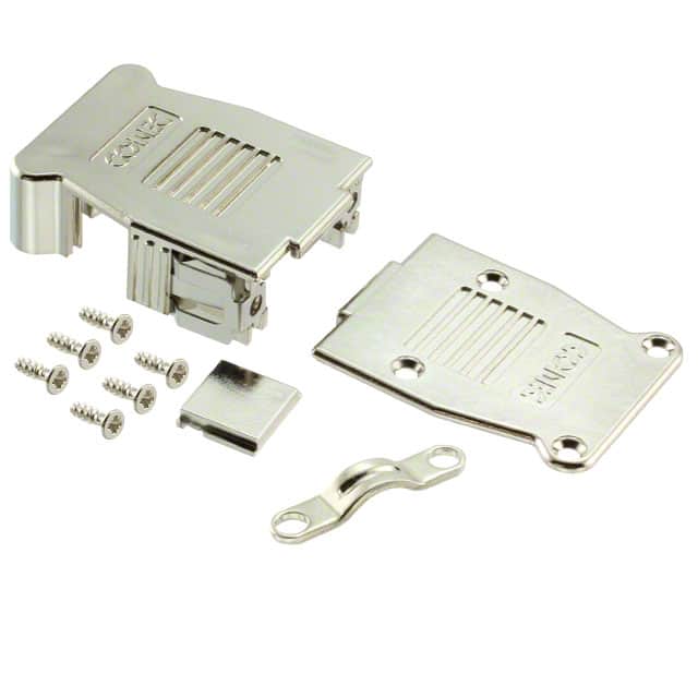 16-001750E CONN BACKSHELL 9P 90/180DEG SHLD