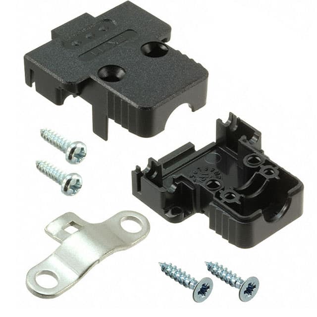 1731110019 CONN BACKSHELL 9POS 180DEG BLACK