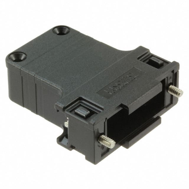 1731110025 CONN BACKSHELL 15POS 180DEG BLK