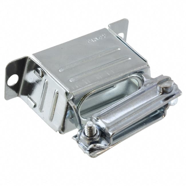 DA-24658-31 CONN BACKSHELL 15POS 180DEG SILV