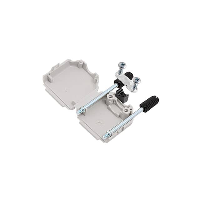 ACOV-SUB-09NB14 CONN BACKSHELL 9POS 180DEG GRAY