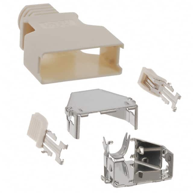 DX30M-20-CV(10) CONN BACKSHELL 20POS 180DEG SHLD