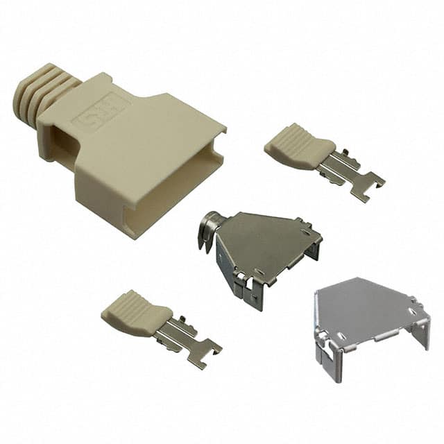 DX30M-20-CV BACKSHELL PLASTIC 20 POS BEIGE