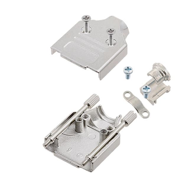 ACOV-SUB-09MB26 CONN BACKSHELL 9POS 180DEG SHLD